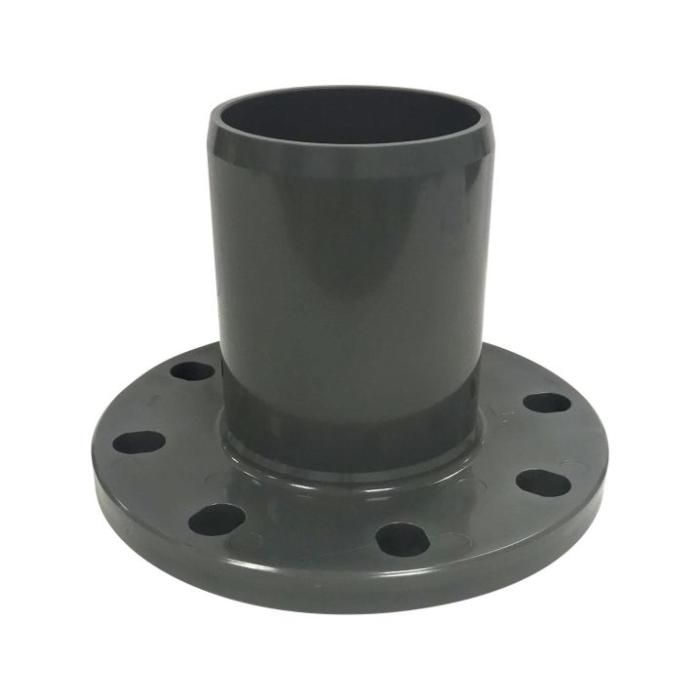 Патрубок гладкий с ПВХ фланцем 110mm