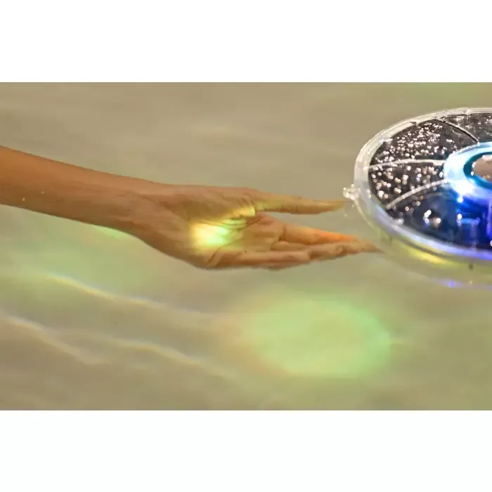 Плавающий фонтан с подсветкой "FloatBright Solar LED Pool Fountain" на солн.батареях с аккумулятором