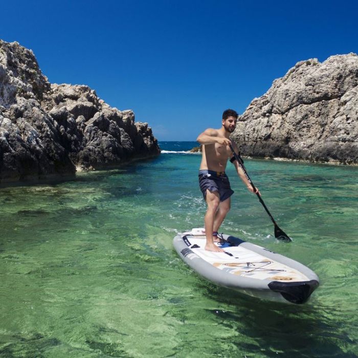 SUP-доска для рыбалки "Drift - Fishing iSUP" 330х97х15см, насос, весло с держ., лиш, киль, ремнабор