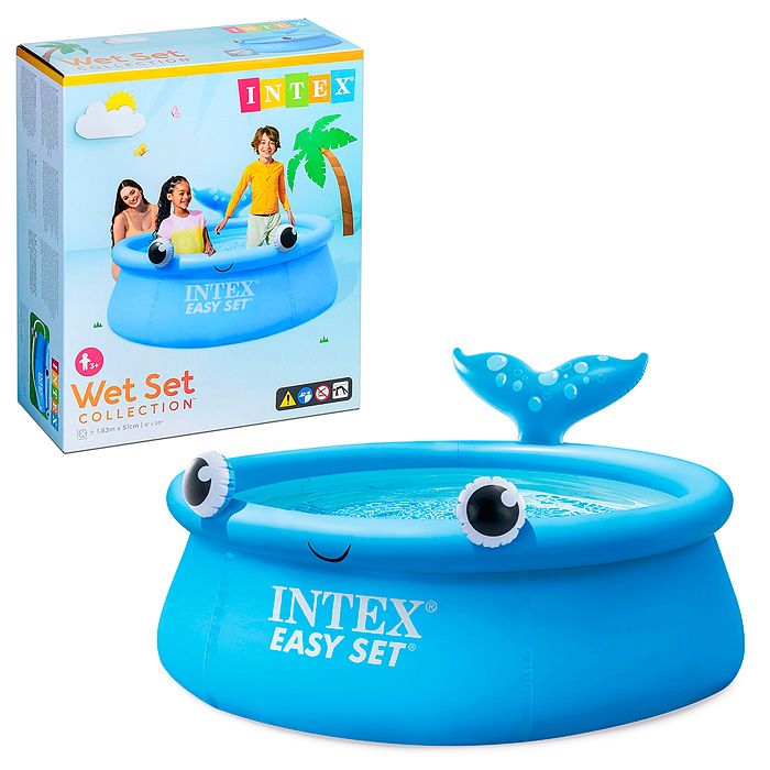 Бассейн Easy Set 183х51см "Веселый кит" 880л
