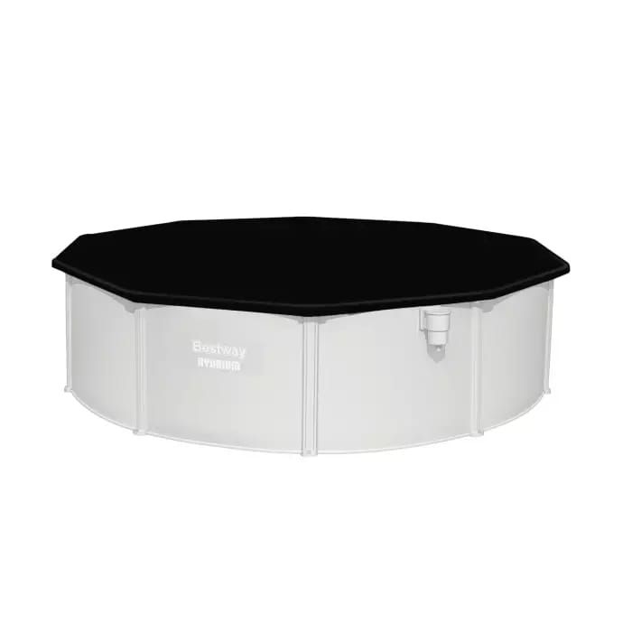 Стальной бассейн Hydrium 460х120см, 17430л, песч.фил.-нас. 5678л/ч, лестн., тент, подст., попл.-доз.