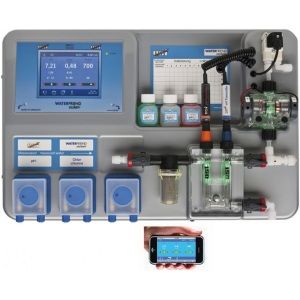Сист. изм. и регул. Cl/PH/Rx WATERFRIEND exclusiv Chlor MRD-3 с 2-мя доз. насосами
