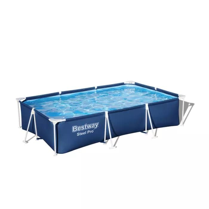 Каркасный бассейн Steel Pro 300х201х66см, 3300л, фил.-насос 1249л/ч, Bestway, 56411 BW
