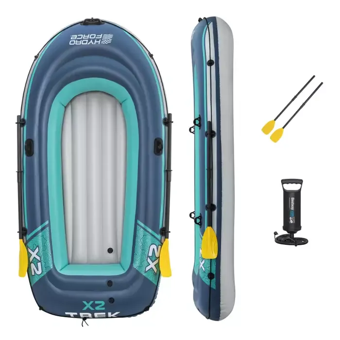Надувная лодка "Trek X3 Raft Set" 294х137см, вёсла 62015, насос 62003, до 360кг