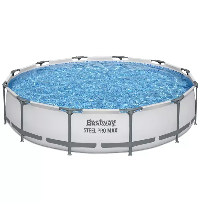 Каркасный бассейн Steel Pro Max 366х76см, 6473л, фил.-насос 1249л/ч, Bestway, 56416 BW