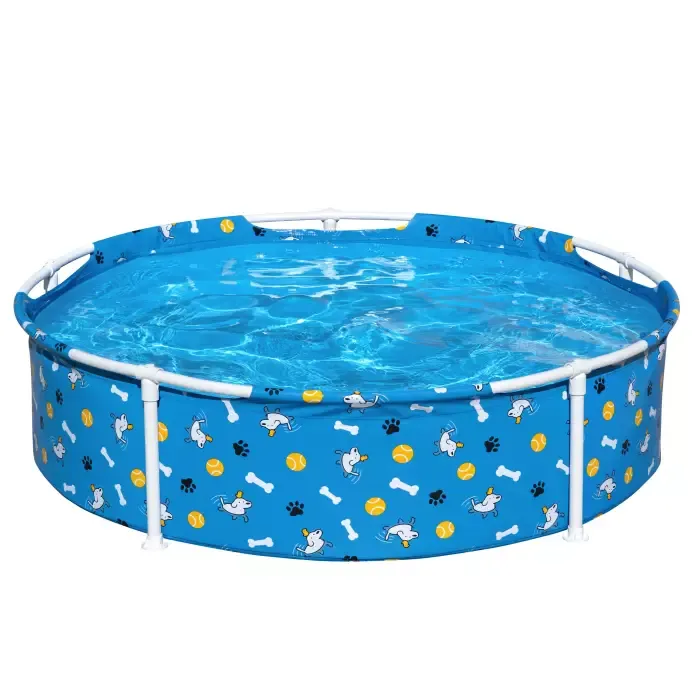 Каркасный бассейн для животных 122х30,5см "Fetchin' Fun Pet Play Pool"